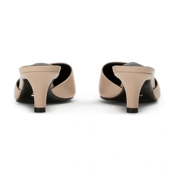 Tony Bianco Cream Mules - Picture 7 of 7